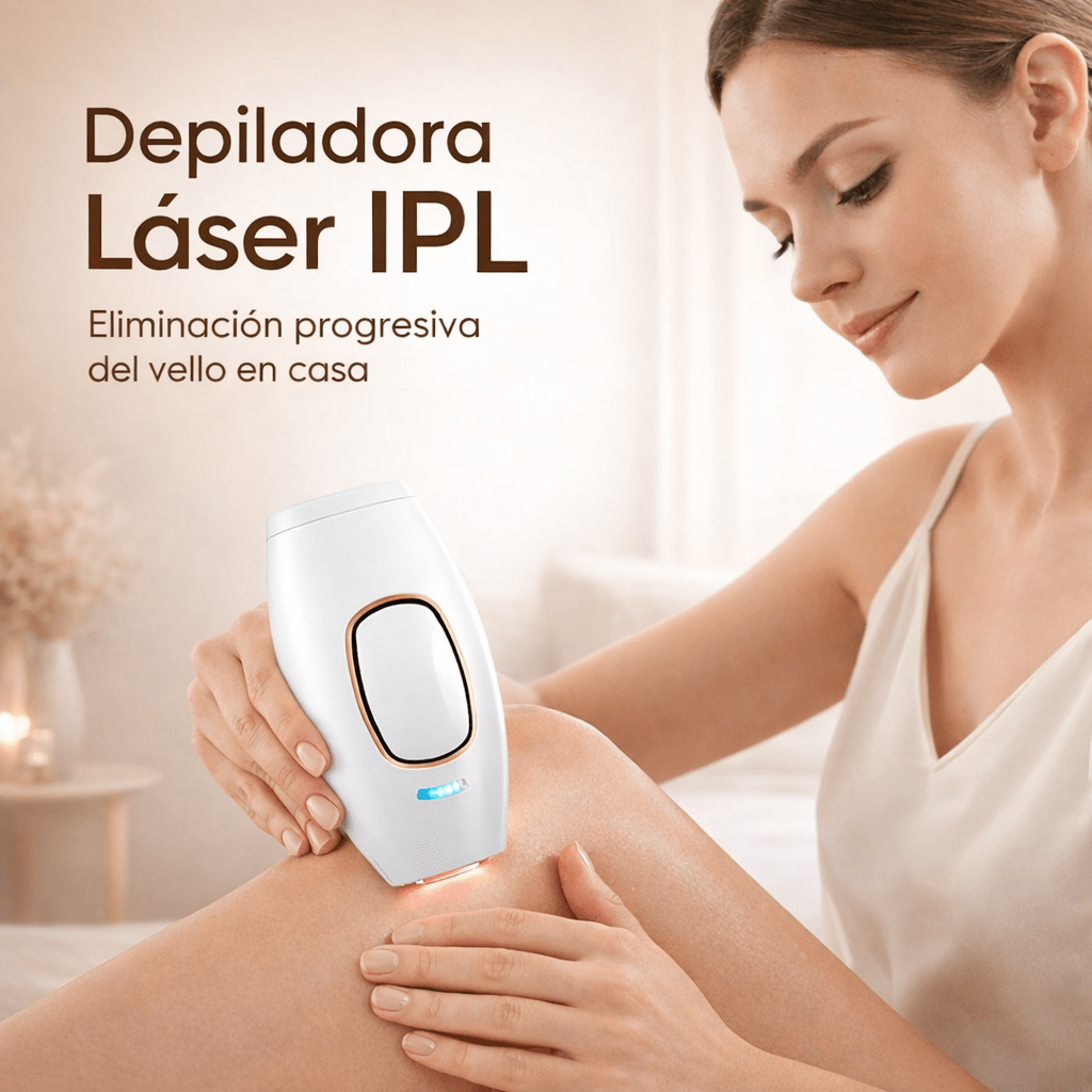 Depiladora de laser IPL - Eliminación progresiva del vello en casa - Terenya