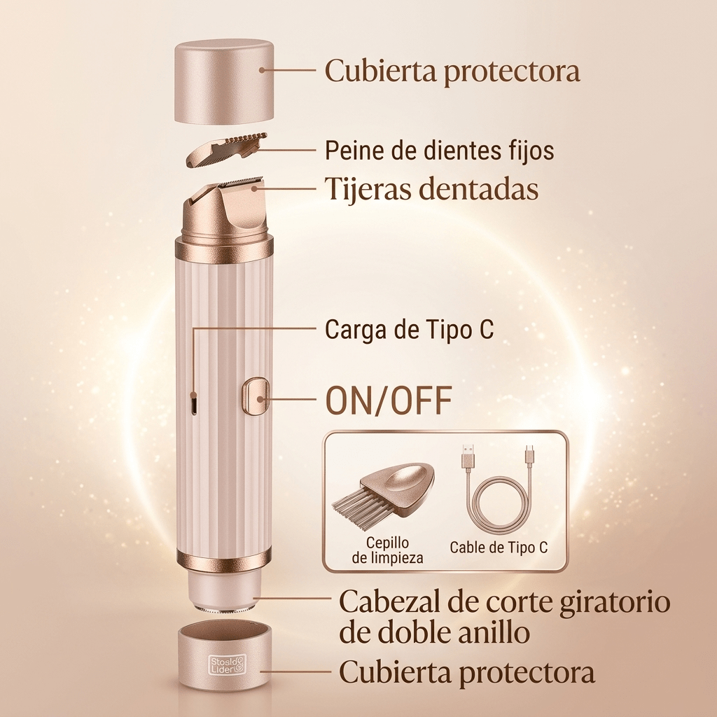 DEPILADORA DOBLE CABEZAL - Terenya