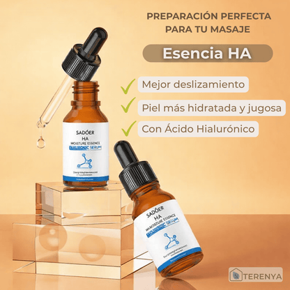 Esencia Hidratante Hialurónica HA – Hidratación Profunda y Antiedad (30g) - Terenya