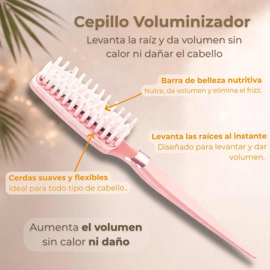 Lux Hair Repair™ Mascarilla Reparadora + Peine Voluminizador - Terenya