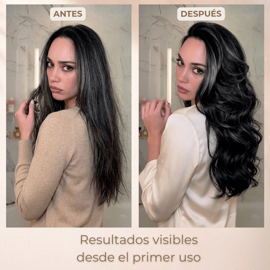 Lux Hair Repair™ Mascarilla Reparadora + Peine Voluminizador - Terenya